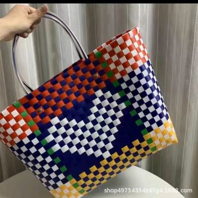 Sam bag knitting big bag love large capacity finished handmade vegetable basket factory handbags gift bag handbags