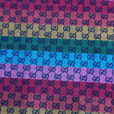 Designer Brand GUCCI Jacquard Fabric for Bags/Covers/Shoes/Garments