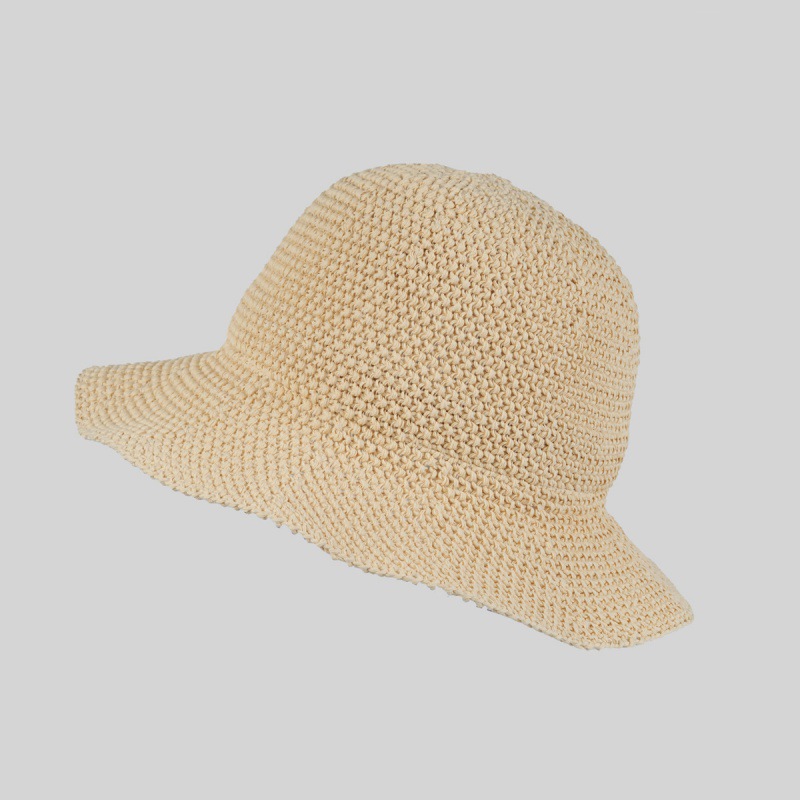 Full polyester cardboard hollow fisherman hat spot wholesale ladies holiday outdoor breathable leisure basin hat