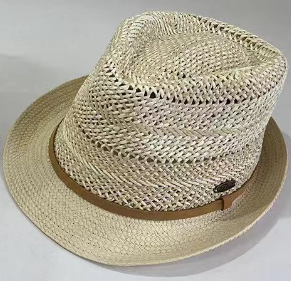 Short Brim Paper Material Cords woven Banama Hat